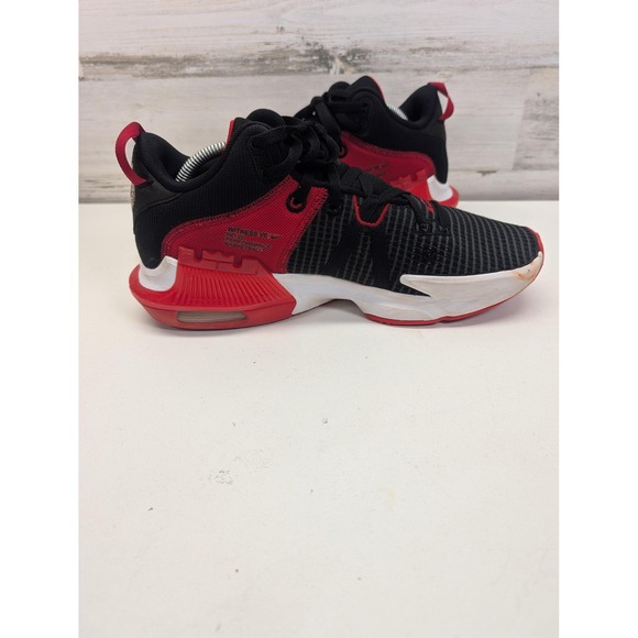 Nike Lebron Witness 7‎ Shoes Mens Size 10.5 Black Red Basketball DM1123-005 main image 6